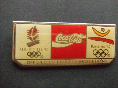 Olympische Spelen Albertville- Barcelona sponsor Coca Cola